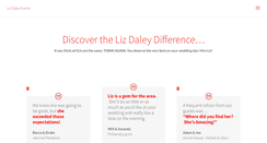 Desktop Screenshot of lizdaleyevents.com